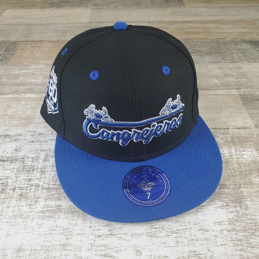 Ebbets Field Flannels Santurce Cangrejeros Fitted Hat Sz 7 Minor League